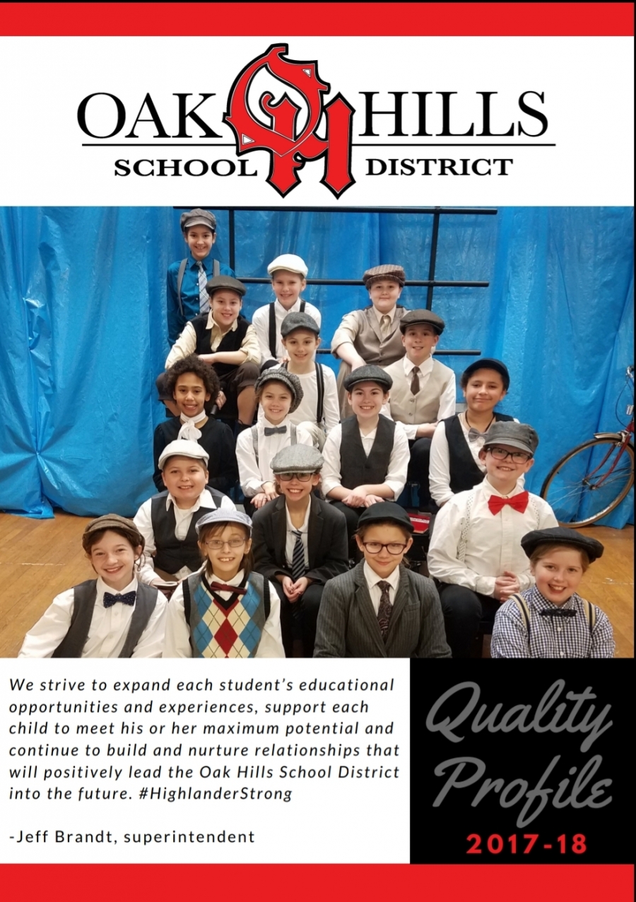 Cover of the 2017-18 Quality Profile report